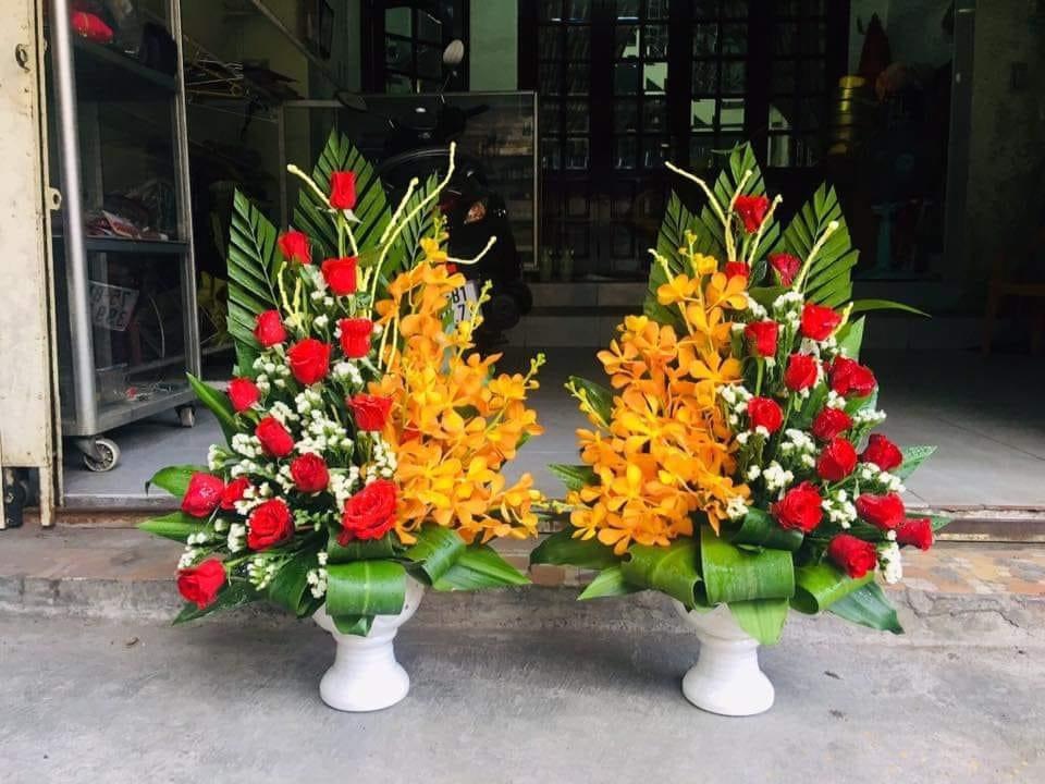 HOA BÀN THỜ TM002