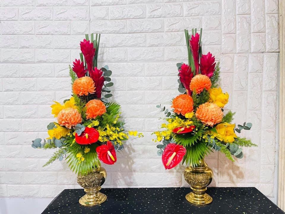 HOA BÀN THỜ TM003
